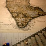 An old map of Manhattan